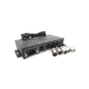 Amplificatore Distributore Segnale DMX 512 Signal Distributor 4 Canali 220V DMX124