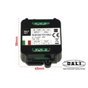 Dalcnet DLM1224-1CV-DALI Led Dimmer Bus DALI 12V 24V 10A Pulsante N.O. 0/1-10V Potenziometro