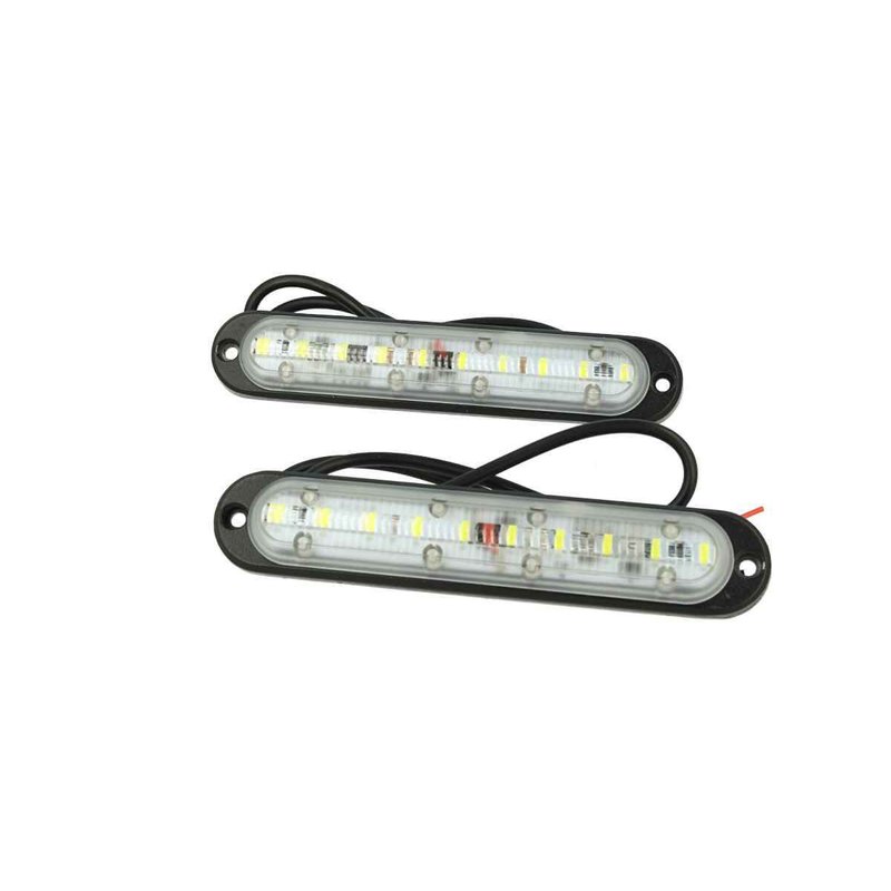 Luci Diurne Led DRLs Driving Light 12V 24V 10X1W IP68 Universale Per Auto Camper Furgone Camion