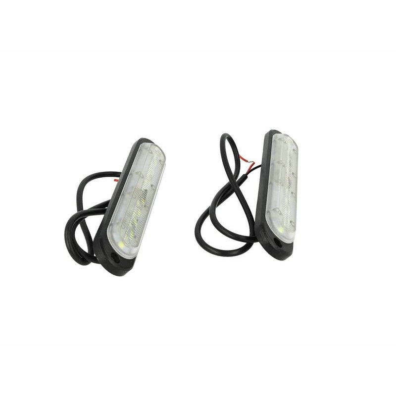 Luci Diurne Led DRLs Driving Light 12V 24V 10X1W IP68 Universale Per Auto Camper Furgone Camion