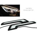 Luci Diurne Led DRLs Driving Light 12V 5W Forma L Slim Solo 5mm IP65 Universale