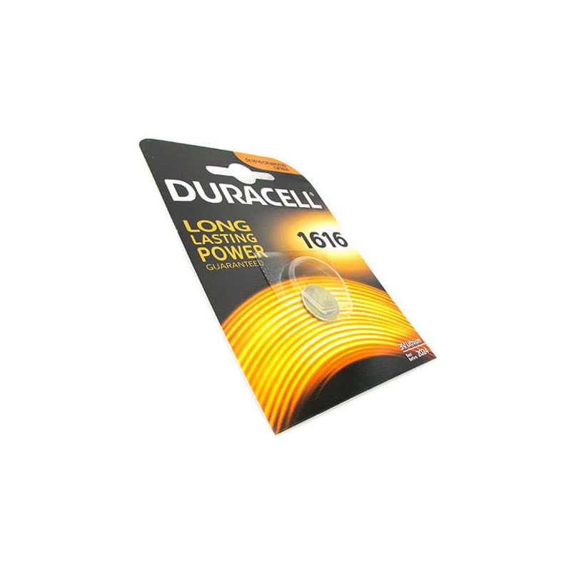 Pila Batteria Lithium A Bottone Duracell Litio 1616 DL1616 CR1616 BR1616 3V