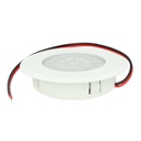 Mini Faretto Led Da Incasso Touch Dimmer Controllo Carcassa Bianca 6000K DC12V DC24V 3W Foro 55mm