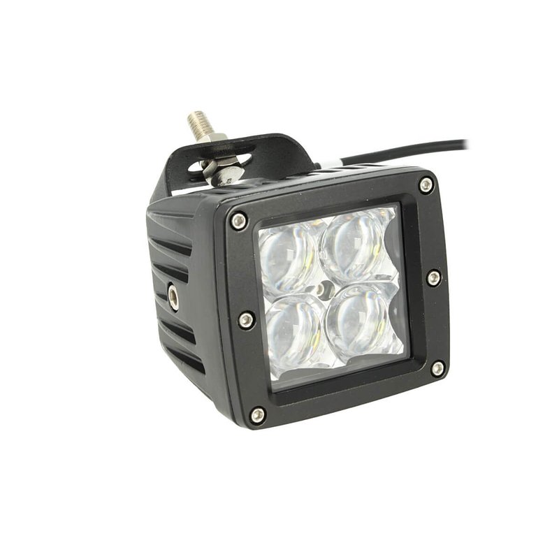 Faro Led Fanale Spot 20W Angolo Luce Stretta Beam 30 Gradi Lente 5D Connettore DT Inclusi Per Auto Camion Barca