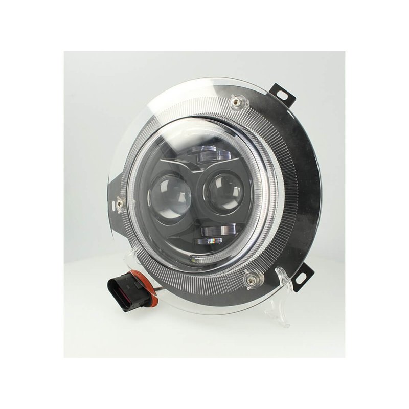 Faro Singolo Full Led Mercedes Benz AMG W463 G500 G350 G55 G63 2007-2015 75W Con Angel Eyes Anabbagliante Abbagliante