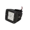 Fanale Luci Diurne A Led DRL Work Light Faro Da Lavoro Quadrato 12V 24V 24W (6X4W) IP67 Bianco