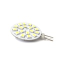 Lampadina LED G4 Bispina 10V-30V DC AC 3W 12V e 24V Bianco Caldo 3000K 18 SMD 2835