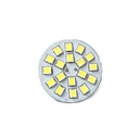 2 Pezzi Lampadine LED G4 Bispina DC AC 12V 24V 3W Bianco Caldo Attacco Centrale 18 SMD 2835