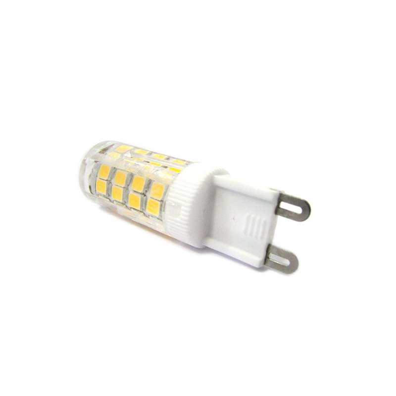 Lampada LED G9 220V 5W=50W Bianco Caldo 360 Gradi 51 Smd 2835