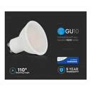 Lampada Led GU10 10W 1000LM 220V 110 Gradi Freddo 6400K Diffusore Opale Chip Smd Samsung Garanzia 5 Anni SKU-21880