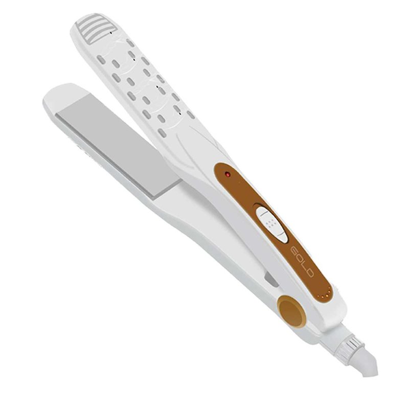 Piastra per Capelli 30W Riscaldamento Rapido con Piastre da 10cm in Ceramica Max 200 gradi con Cavo Girevole 360 Bianco Capelli Lisci SKU 7860