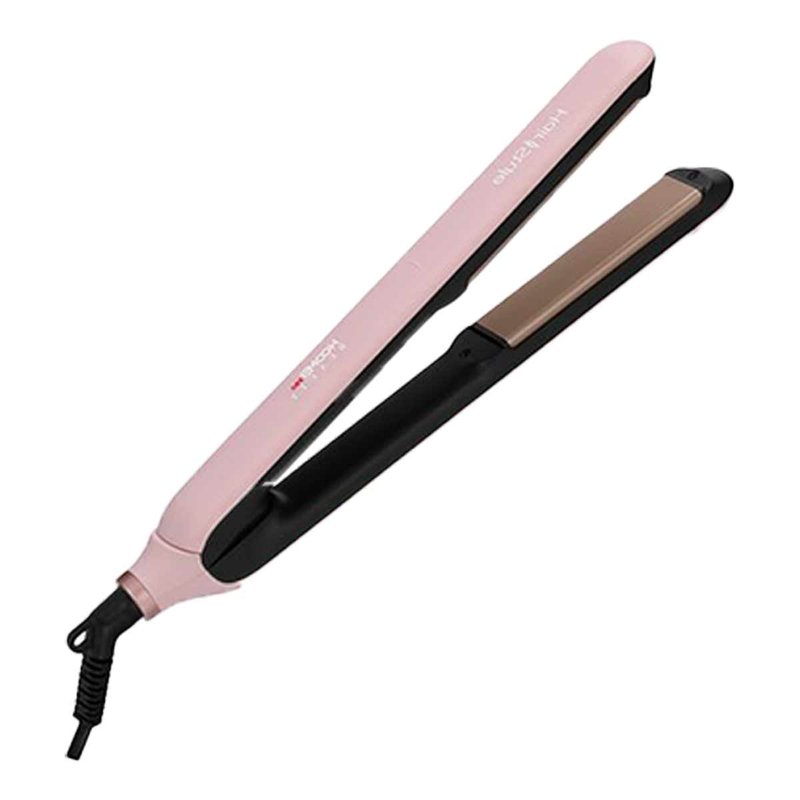 Piastra per Capelli 25W con Blocco di Sicurezza Piastre da 10cm in Ceramica Max 210 gradi Cavo Girevole 360 per Capelli Lisci Rosa