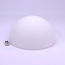 Semisfera Luminoso Mezza Palla Con Lampada Luce Led RGBW Ricaricabile Telecomando Incluso IP54 50X50X26cm SKU-40221