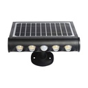 Lampada LED da giardino 8W Con Pannello Solare 3000K Con Sensore PIR IP65 SKU-6844