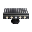 Lampada LED da giardino 8W Con Pannello Solare 4000K Con Sensore PIR IP65 SKU-6849