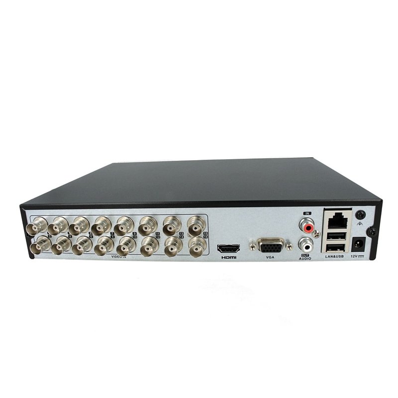 Videoregistratore DVR 16 Canali 5 In 1 HDTVI AHD CVI CVBS IP 16CH@4MP P2P Cloud H.265+ HiWatch HWD-6116MH-G2