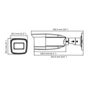 Telecamera Analogica Bullet 1080P 2MP Ottica Varifocale Manuale 2.7-13.5mm IP66 Ultra Low Light OSD Smart IR TVI AHD CVI CVBS HiWatch HWT-B323-Z