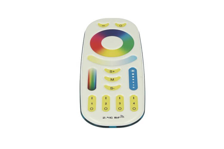 Telecomando Remote Controller 2,4G Wireless Full Touch RGB + CCT 4 Zone MiLight FUT092