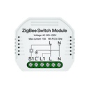 ZigBee Mini Interruttore Intelligente Smart 10A 220V Funzione Con Pulsante Telecomando RF Compatibile Con Amazon Alexa e Google Home