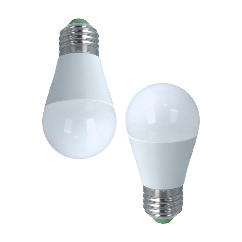 2 PZ Lampada A Led E27 G45 9W 860LM Bianco Neutro 4200K