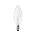 Lampada A Led E14 C37 8W Bianco Caldo 3000K 720 Lumen