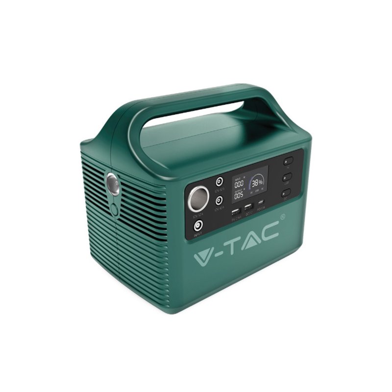 Power Station Portatile con Batteria di Accumulo al Litio 252Wh AC:220V 2*300W (Max. 500W) Ricaricabile con Alimentatore o Pannello Solare Fotovoltaico Portatile SKU-11441