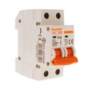 MCB Interruttore Magnetotermico Automatico Curva B 2P 2M 6000A  B20A AC 400V IP20 IEC60898-1