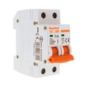 MCB Interruttore Magnetotermico Automatico Curva B 2P 2M 6000A  B25A AC 400V IP20 IEC60898-1