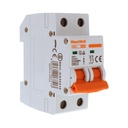 MCB Interruttore Magnetotermico Automatico Curva C 2P 2M 6000A  C10A AC 400V IP20 IEC60898-1