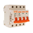 MCB Interruttore Magnetotermico Automatico Curva C 4P 4M 10000A  C40A AC 400V IP20 IEC60898-1