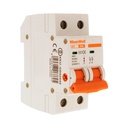 Interruttore Sezionatore Modulare 2P 2M  40A AC 400V IP20 IEC60947-3