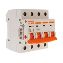 Interruttore Sezionatore Modulare 4P 4M  63A AC 400V IP20 IEC60947-3