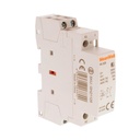 Contattore Modulare AC 2P 1M  1NO+1NC 25A AC 230V IP20 IEC61095 / IEC60947-4-1