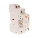 Contattore Modulare AC 2P 1M  2NO 25A AC 230V IP20 IEC61095 / IEC60947-4-1