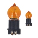 2 PZ Lampada Alogena PWY24W 12V 24W WP3.3x14.5-4 Amber Arancione Compatibile Philips 12174NAHTRC1