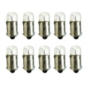 10 Pezzi Lampada Alogena BA9S 12V 4W T4W