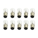 10 Pezzi Lampada Alogena S25 P21/4W BAZ15D Asimmetrica 12V 21/4W