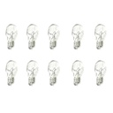 10 Pezzi Lampada Alogena T15 W16W 12V 16W Wedge Tutto Vetro