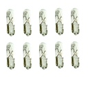 10 Pezzi Lampada Alogena T5 W1,2W 12V 1,2W W2X4.6D