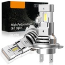 Kit Full Led Compatto H7 12V 45W 8000 Lumen Canbus All In One IP65 Dissipazione a Ventola