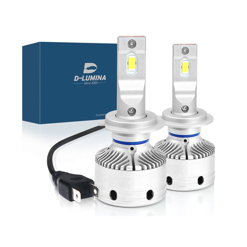 Kit Full Led H7 12V 50W 8000 Lumen Canbus All In One IP65 Dissipazione a Ventola