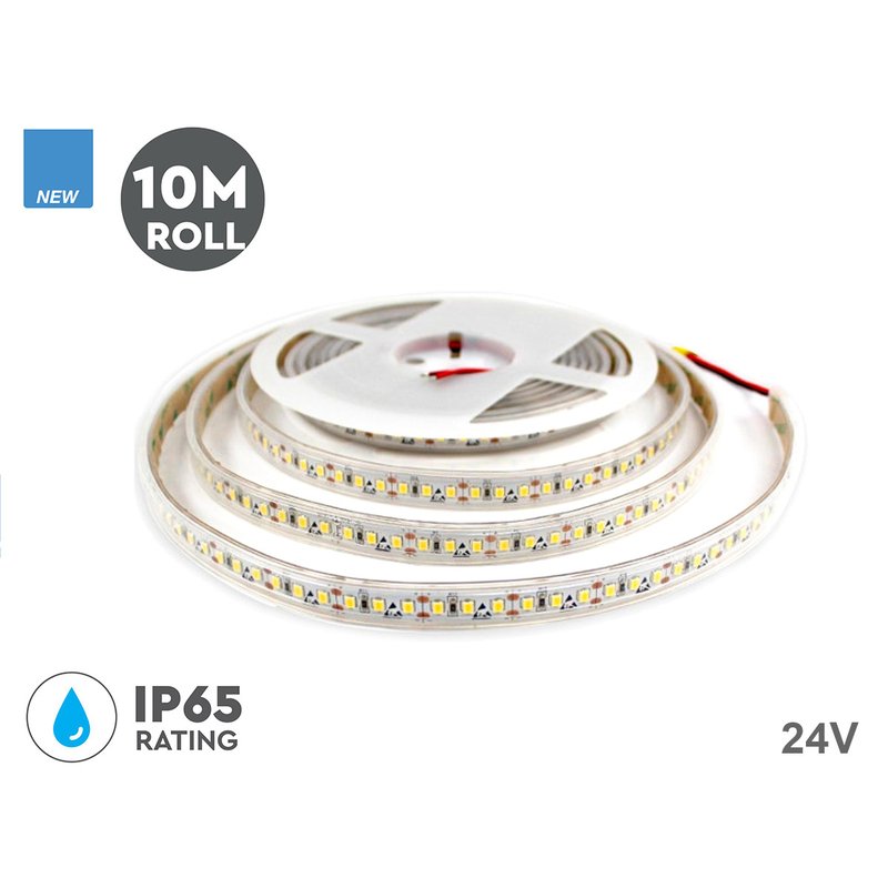 24V Bobina Led Da 10 Metri IP65 4000K 7,2W/M 1200 smd 2835 600 LM/M SKU-2626