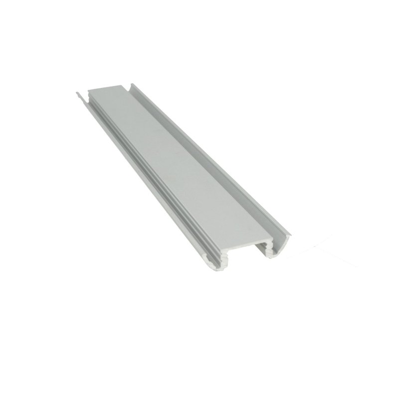 3 Metri Profilo Canalina Barra Alluminio Led Da Pavimento Soffitto Con Bordo Per Strip Bobina Led Fino a 12mm