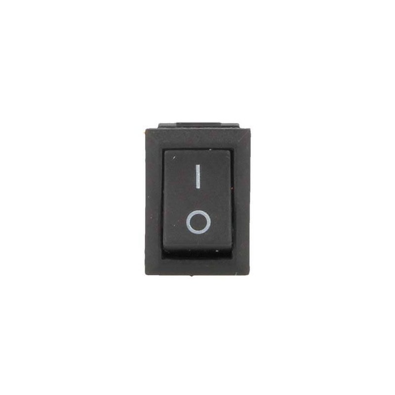 4 PZ Interruttore Pulsante Bilanciere Quadrato Bipolare 12V Push Button Switch 2 Pin Auto Barca Foro 12X19mm