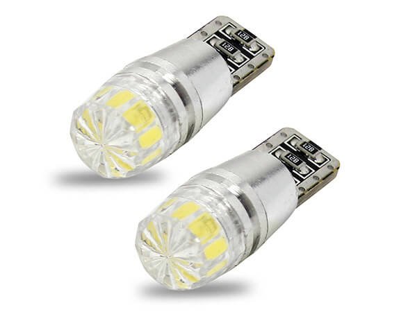 Lampada Led T10 W5W Canbus Pro 12V 3W Chip Cree XBD No Errore Luci Posizione 120 Gradi Bianco