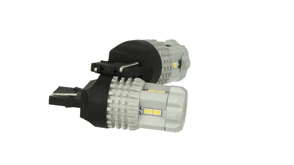 Lampada Led T20 7440 W21W 12 Smd 3020 Bianco Super Luminoso Luce Diurne Lancia Ypsilon Iveco Daily VW Touran Audi Q3