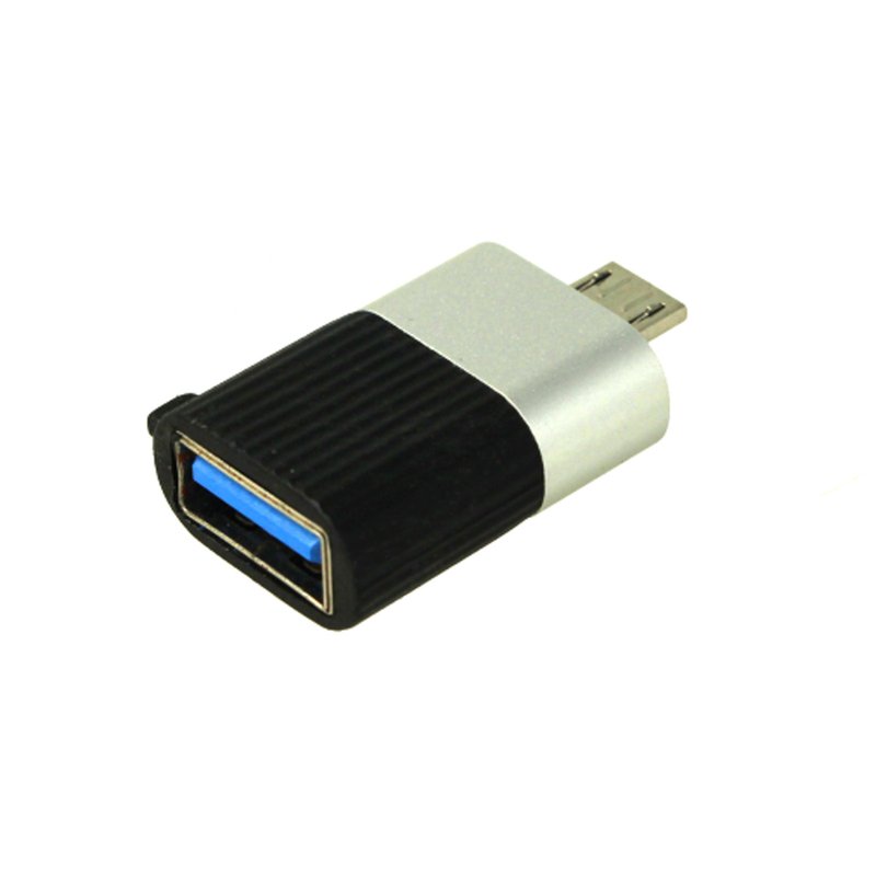 Adattatore Da USB-A Femmina a Micro USB Maschio Con Portachiave Incluso