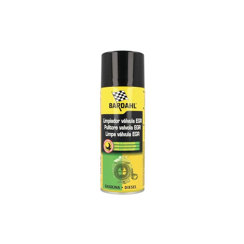 BARDAHL EGR Valve Cleaner Pulitore Valvole EGR Elimina Fuliggini Depositi Carboniosi di Olio Gomme Vernici 400 ML