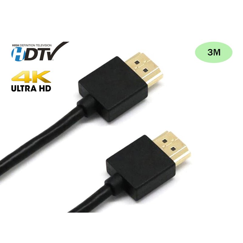 Cavo HDMI 4K Professionale 3 Metri HDTV Alta Velocita Per Videocamera Monitor