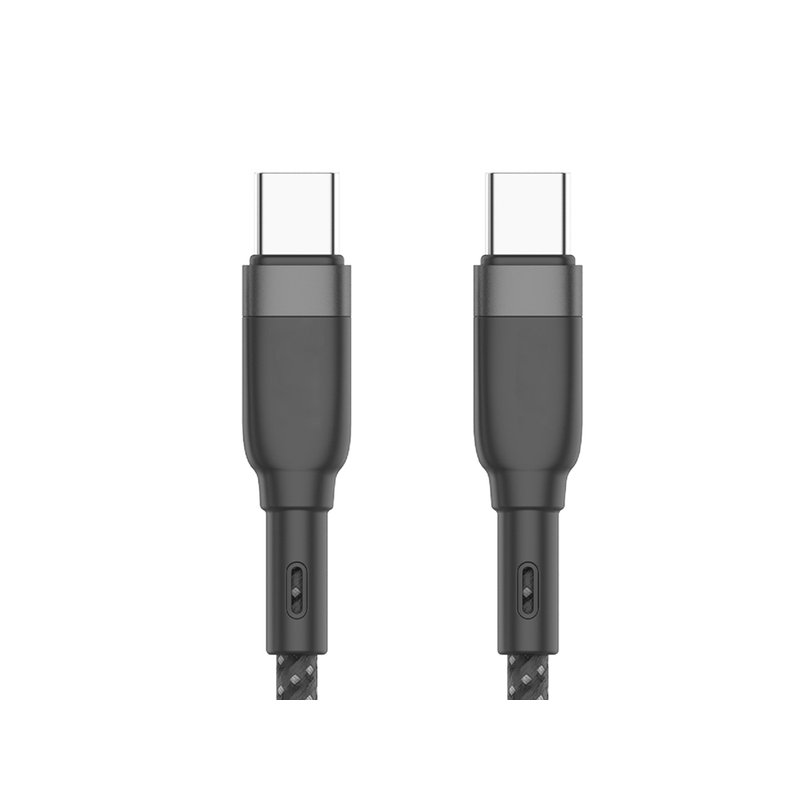 Cavo USB C USB C Nylon Intrecciato 3,5A Ricarica Veloce Massimo 60W Lunga 1 Metro